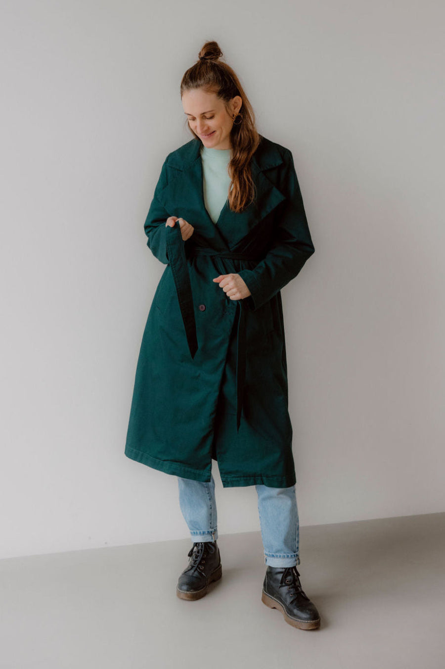 Trenchcoat Noemi Green