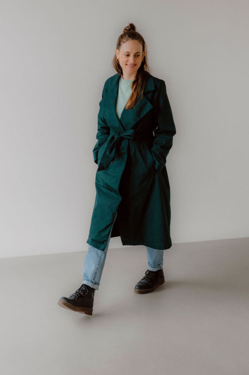 Trenchcoat Noemi Green