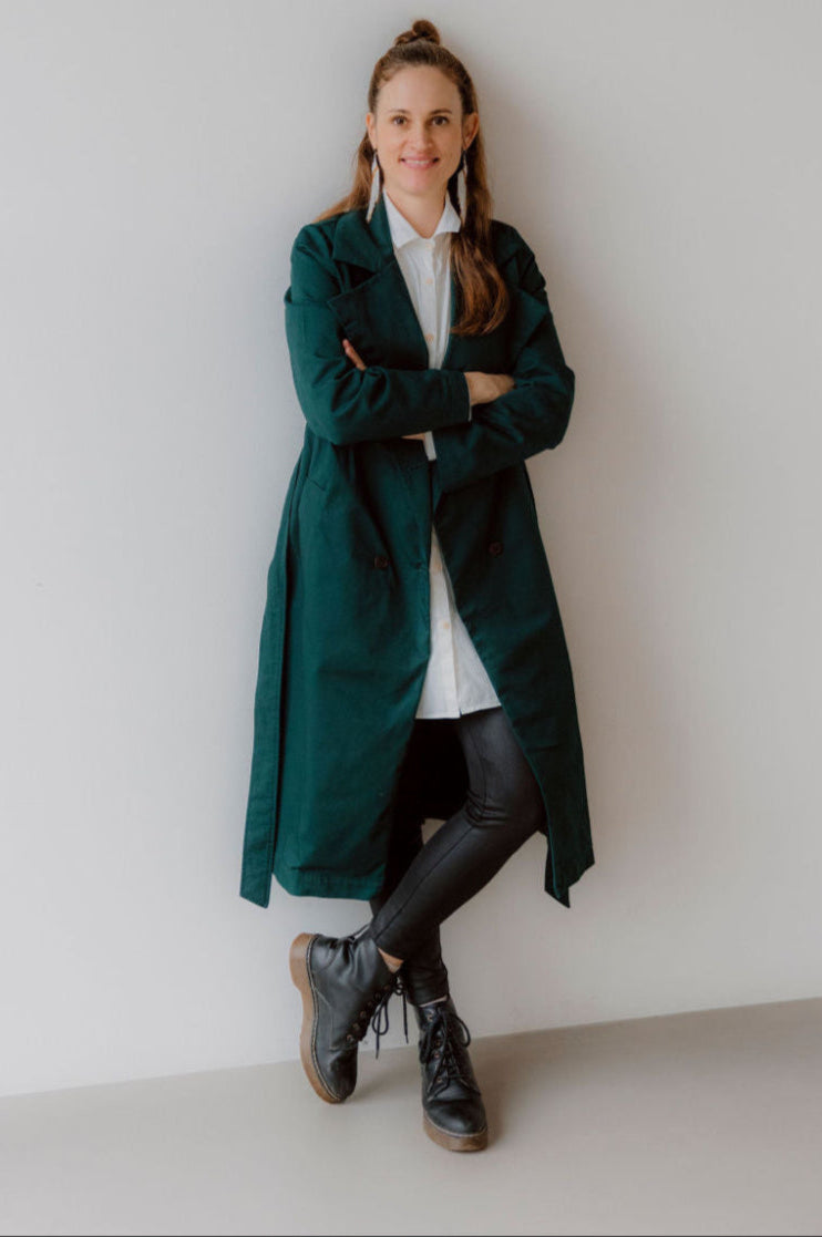 Trenchcoat Noemi Green